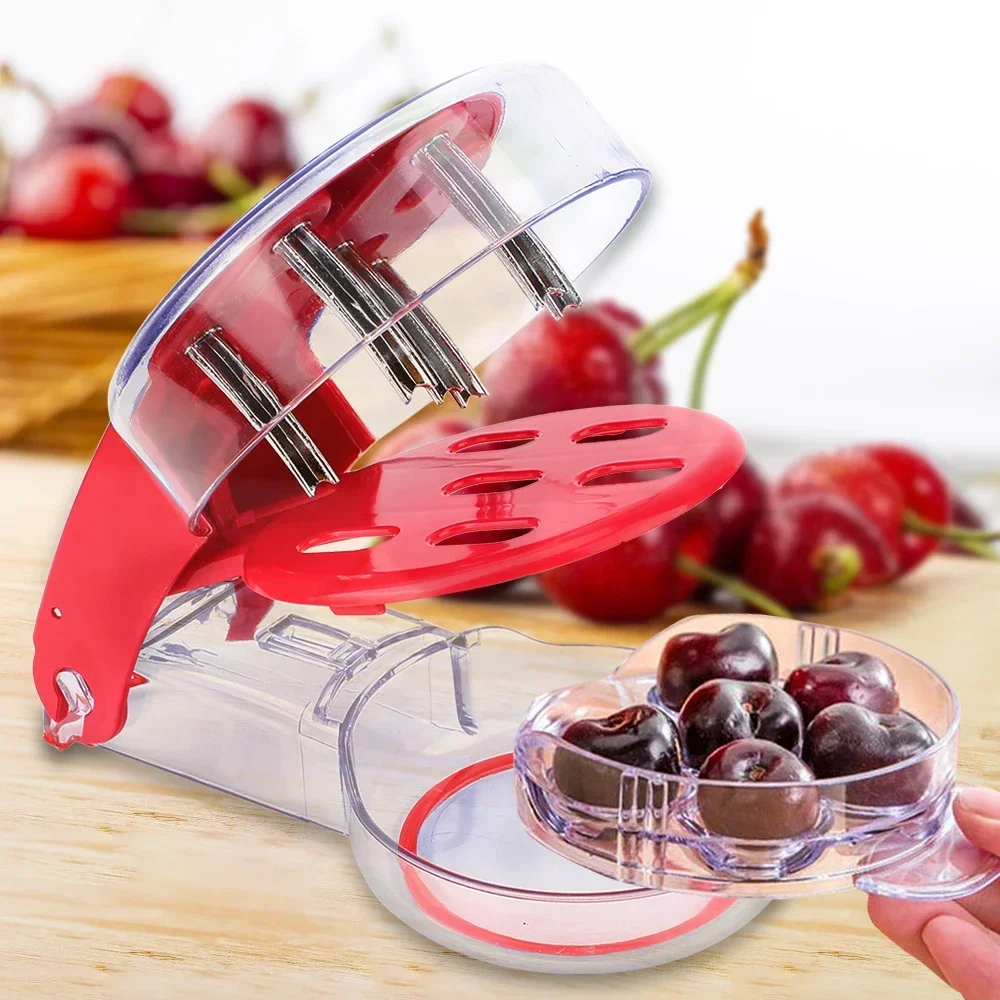 

Fast Cherry Pitter Cherry Stone Remover Seed Separator Remove Cherry Bones Fruit Corer Olive Pits Fruit Tools Kitchen Gadgets