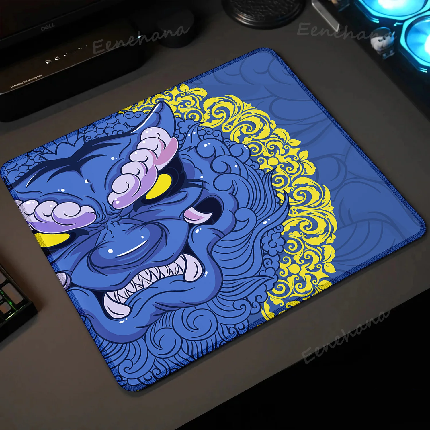 Anime E-sports Tiger Gaming Accessory Mouse Pad XS Small Mousepad For PC Gamer Desktop Decoration Office Mouse Mat Deskmat Rug