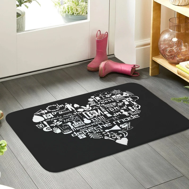 

Entrance Door Doormat T-Depeche T-Mode Hallway Porch Foot Mat Non-slip Kitchen Bedroom Rug Balcony Corridor Carpet Home