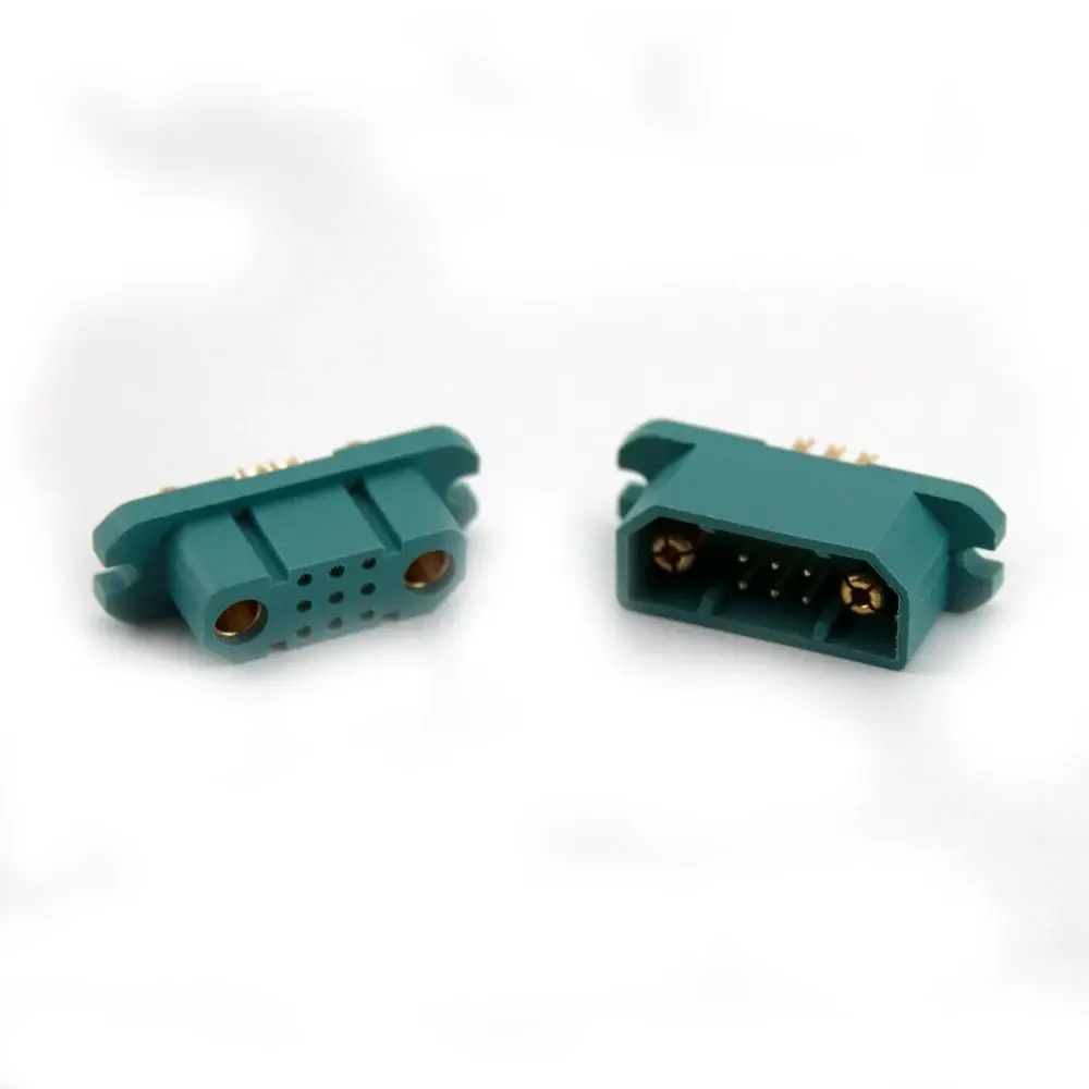 2 Pair VTOL Pro MPX2+9 Connector JX9 Multi Wire Servo Extension Male Female Plug Signal For RC Model