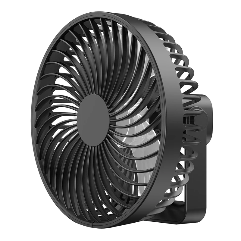 

NEW-Small USB Desk Fan,3 Speeds Portable Table Fan,360° Adjustment Mini Fan,Quiet Operation,For Home Office Travel