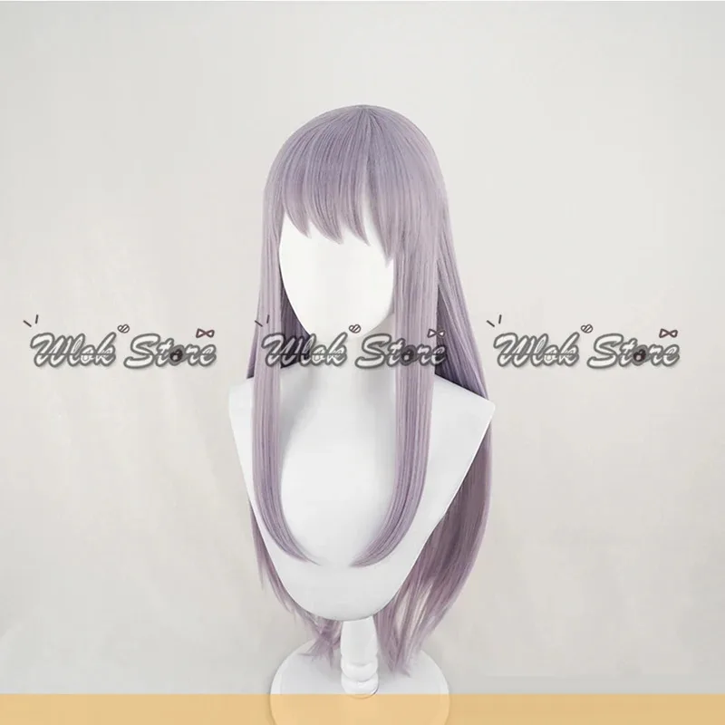 

2025 yiyi Game BanG Dream Yukina Minato Cosplay Wig Grey Purple 80cm Long Synthetic Wigs Women Carnival Halloween Party Roleplay