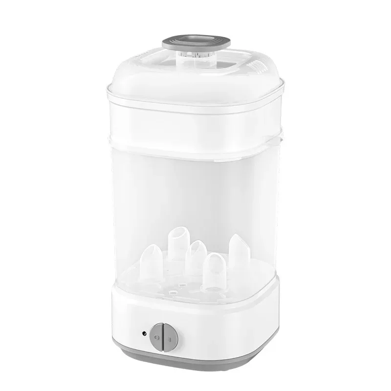 

Baby Electric Steam Bottle Sterilizer Feeding Bottle Sterilizers Milk Warmer Electric Kid Bottle Sanitizer with Timer