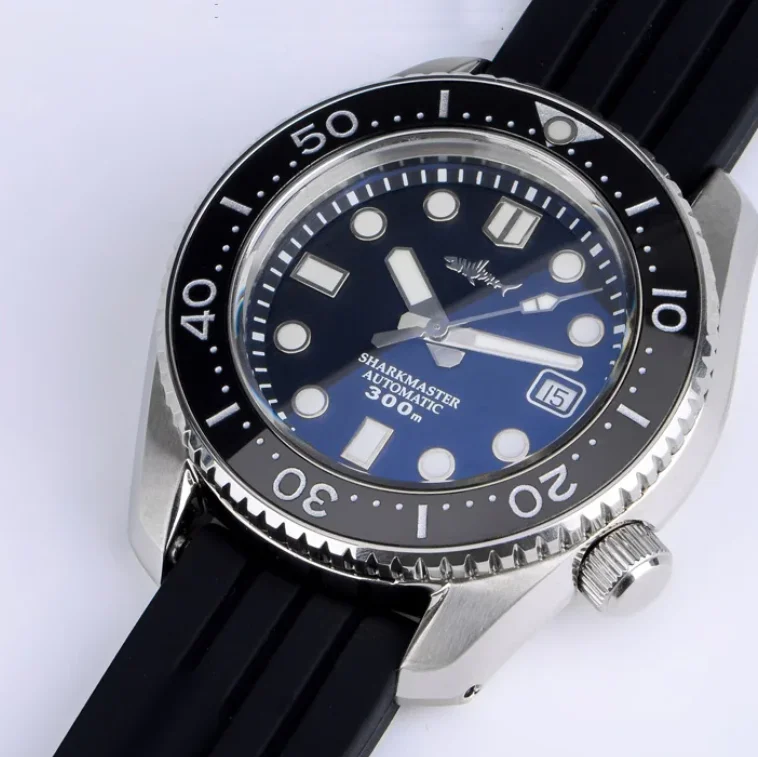 Reloj de buceo Heimdallr para hombre, reloj de pulsera mecánico automático de 45mm, resistente al agua hasta 300M, BGW-9 luminoso ST2130, bisel de cerámica de zafiro