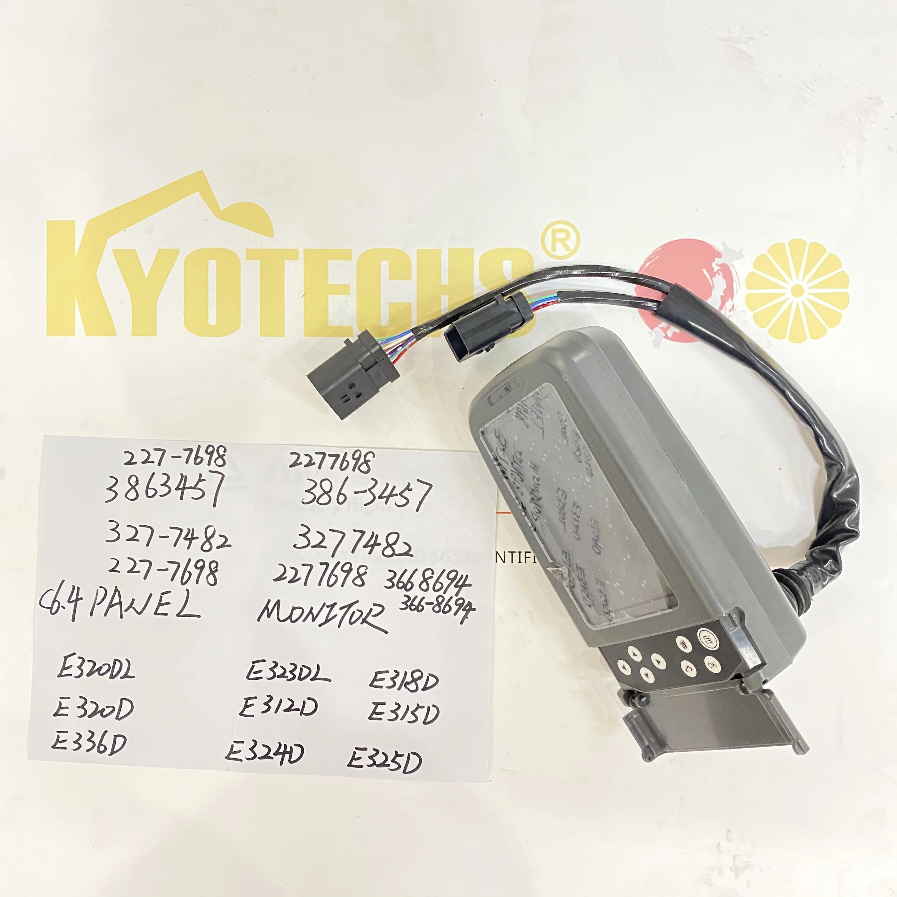 Excavator Parts 260-2193 221-8813 270-5554 3863457 E312D E315D E318D E320D E325D E330D E345D electric part display