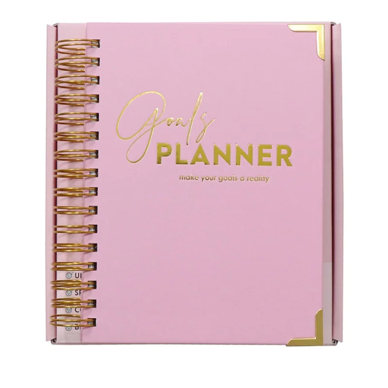 Wholesale 3 Color Ready to Ship A5 Size 272 Pages Power Planner for Personal and Business