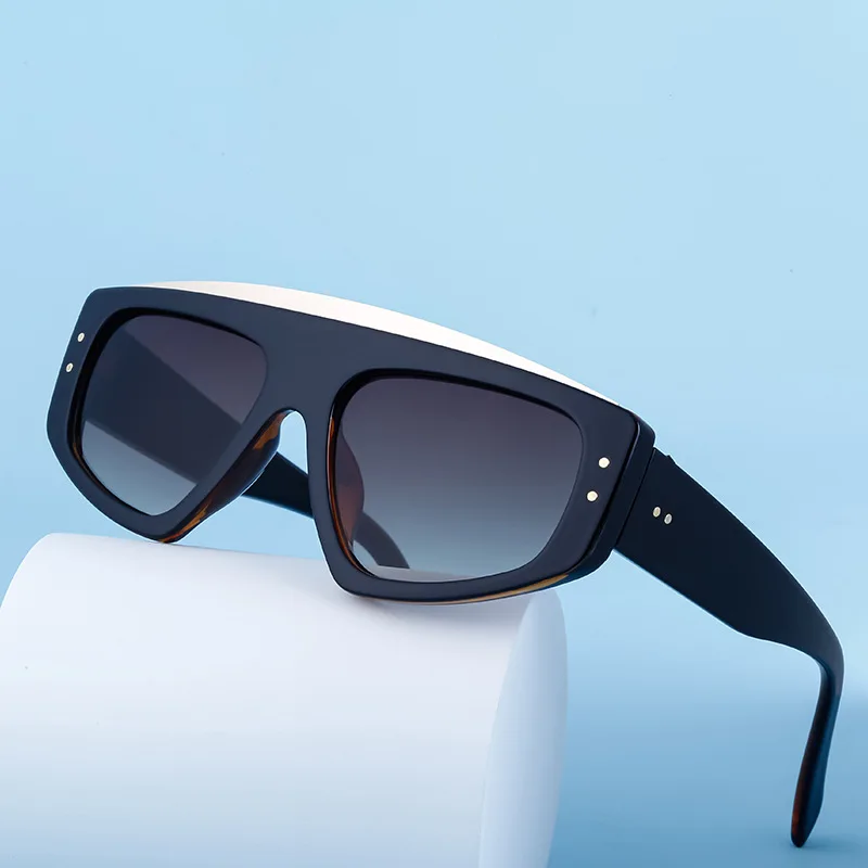 

2023 Fashion Cat Eye Sunglasses Women Men Casual Riding Big Frame Sun Glasses New Driving Google Eyewear UV400 Lentes De Sol