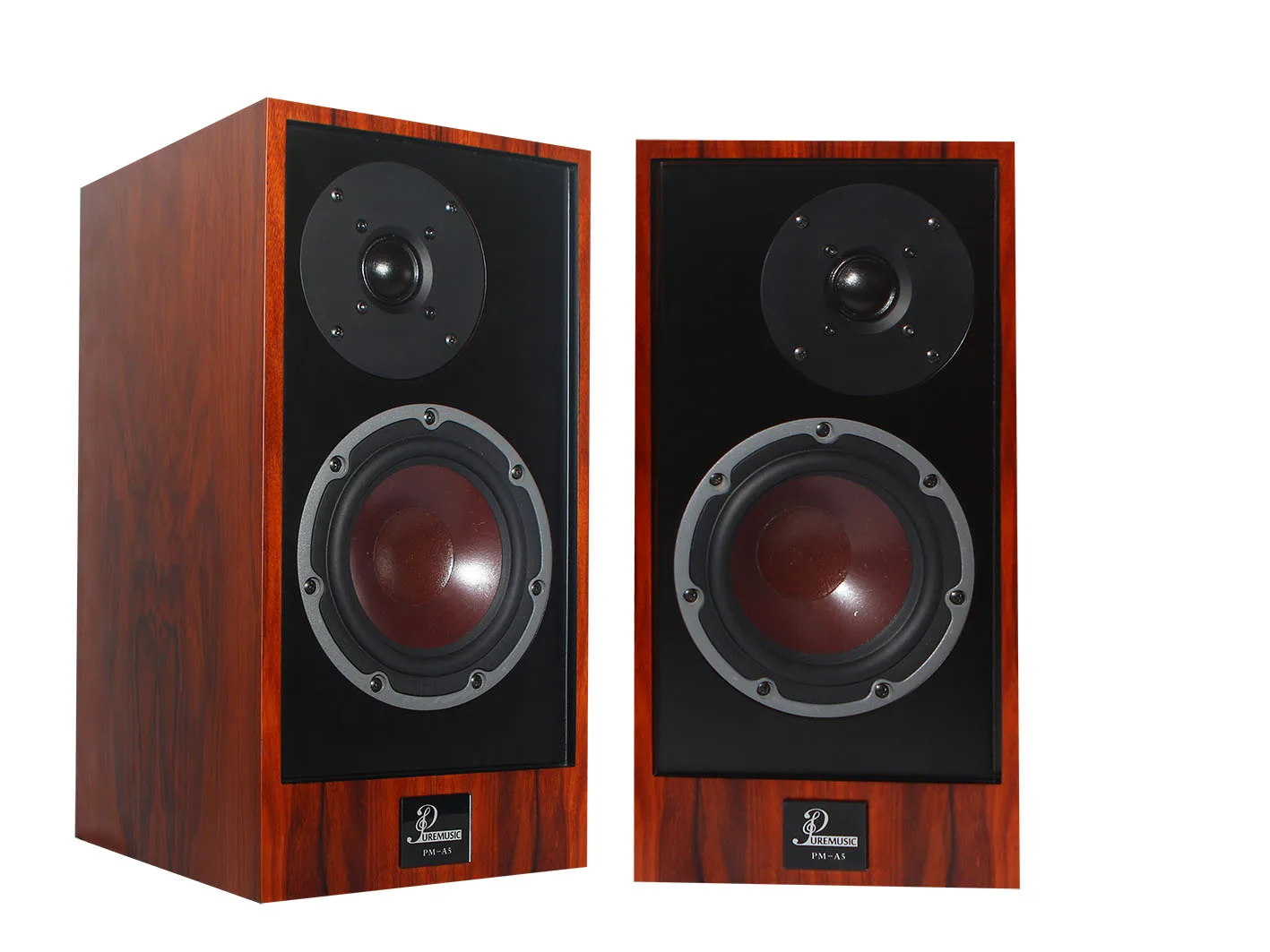 New Pure Tone PM-A6 (6.5 inch) Fever Bookshelf Speaker / Hi-Fi HIFI Speaker