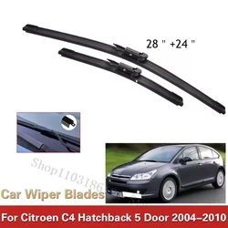 Car Windshield Windscreen Wiper Blades For Citroen C4 Hatchback 5 Doors Front  Window 2004 2005 2006 2007 2008 2009 2010