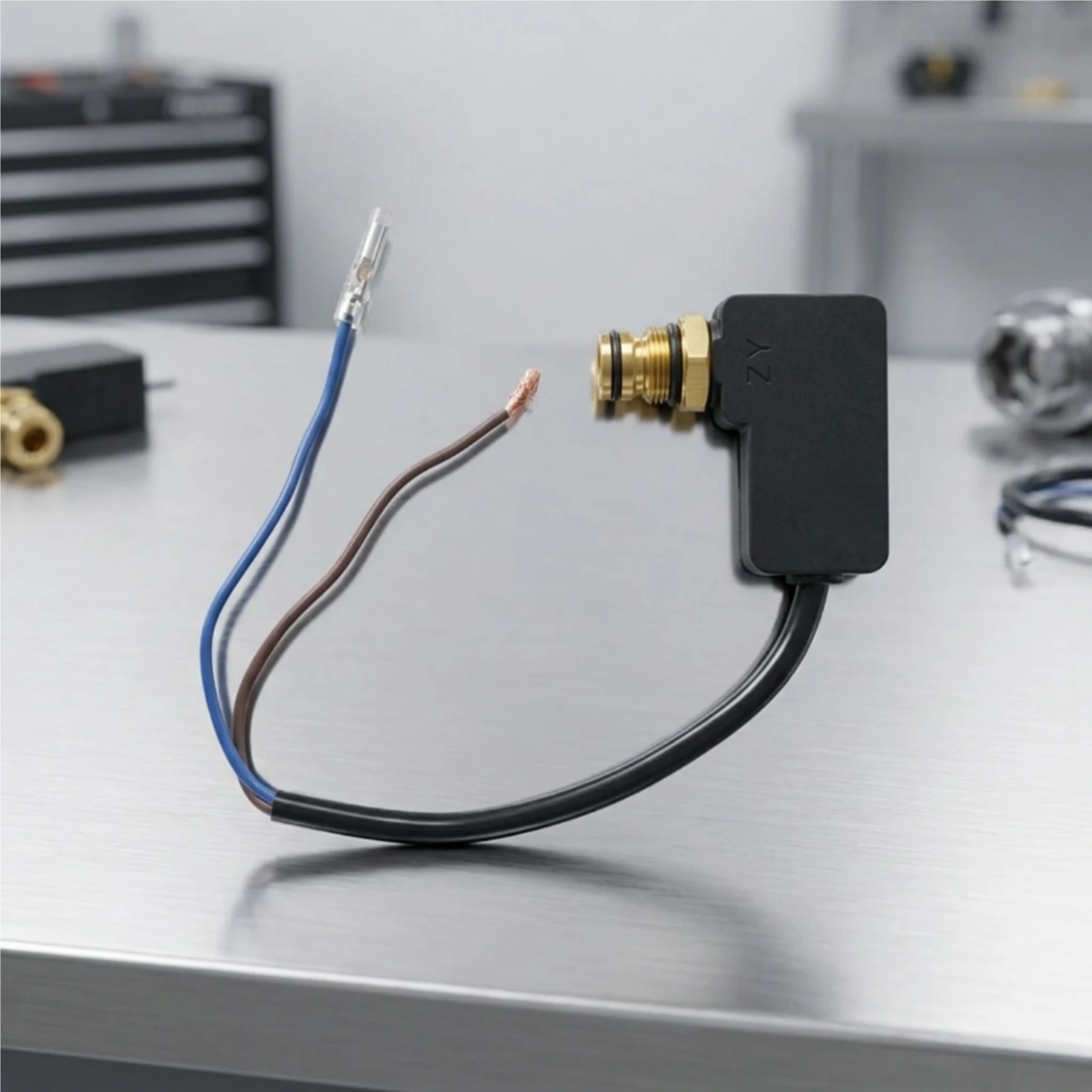 Pressure Washer Switch Assembly Compact Pressure Washer Switch with Wires Direct-Fit Long-Lasting for Repair, Maintenance