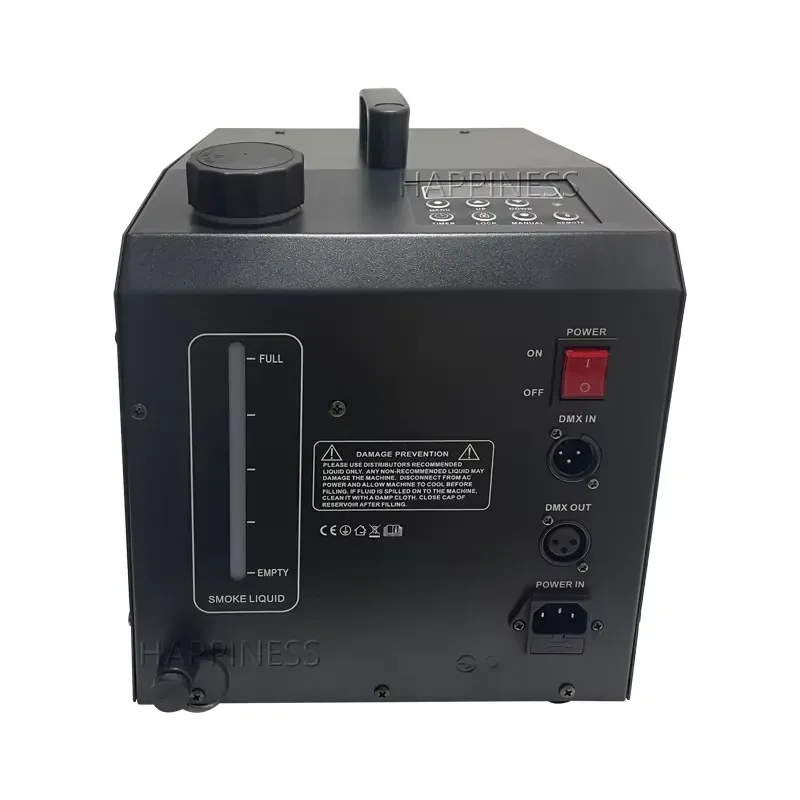 LED DMX 512 Bubble Smoke Machine for Halloween Outdoor Decoration Props Small Fog Machine or Stage Lighting Fogger Effect