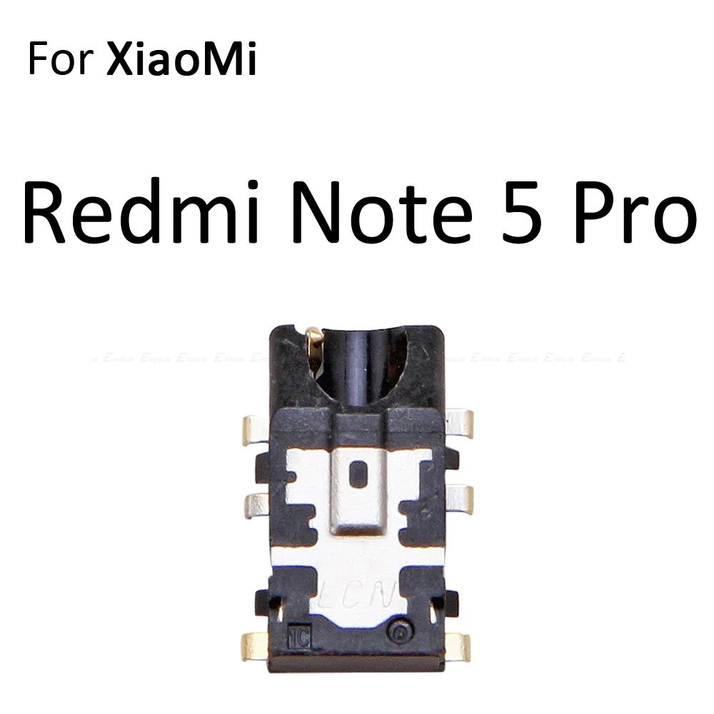 Ear Earphone Port Connector Headphone Jack Audio Flex For XiaoMi Redmi S2 Note 7 6 6A 5 Pro Plus Repair Parts