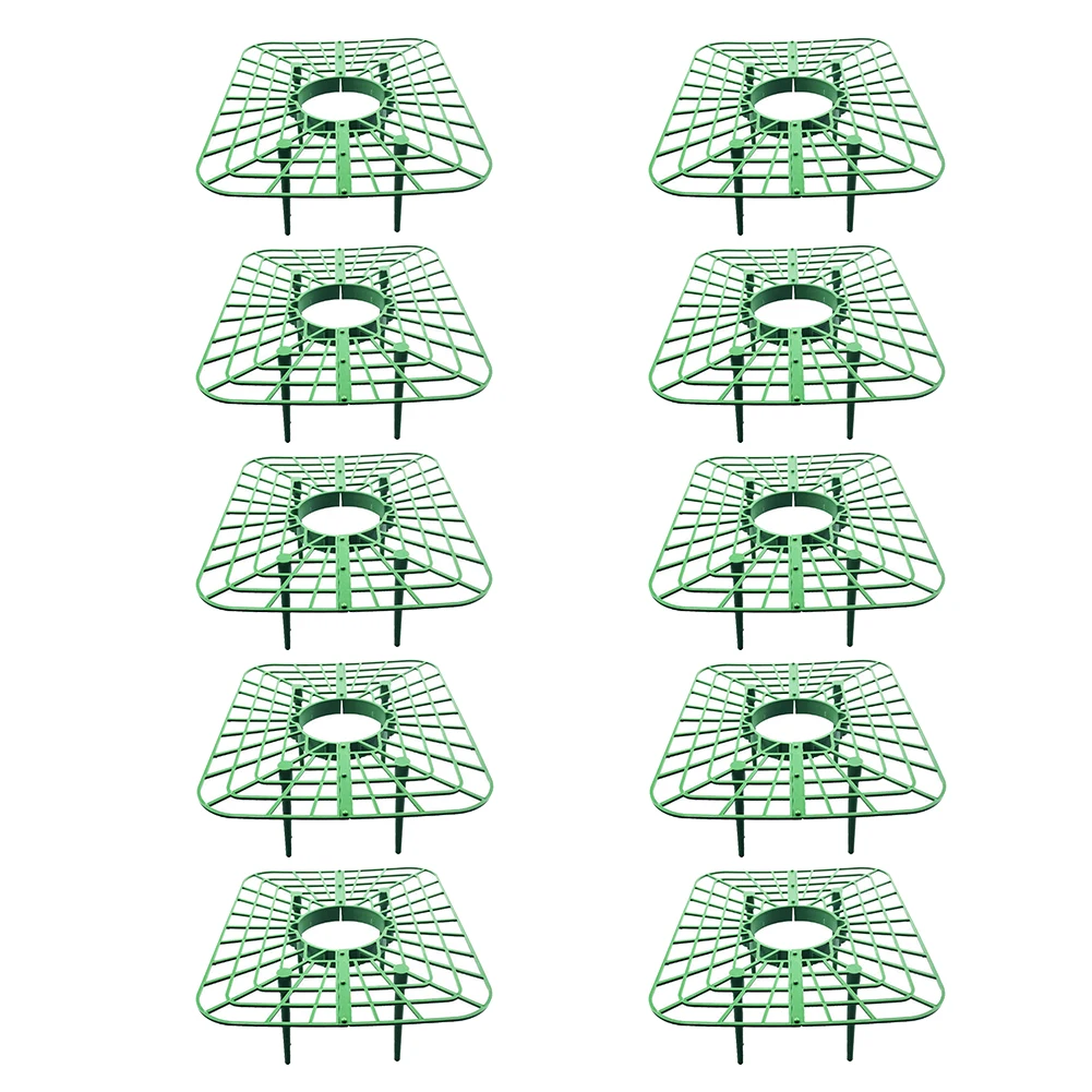 

5/10pcs Strawberry Supports Cultivation Frame Support Rack Growing Strawberries Square Planting Plastic Stand Garden Tools