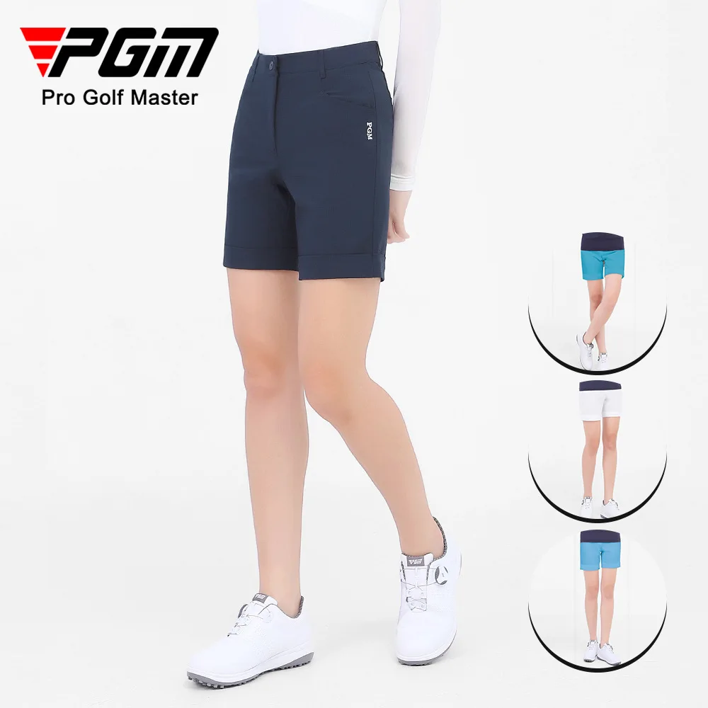 PGM Women Golf Clothes Shorts Summer Sports Ball Trousers Ladies Quick Dry Shorts Girls Soft Tennis Sweatpants 4 Colors KUZ101