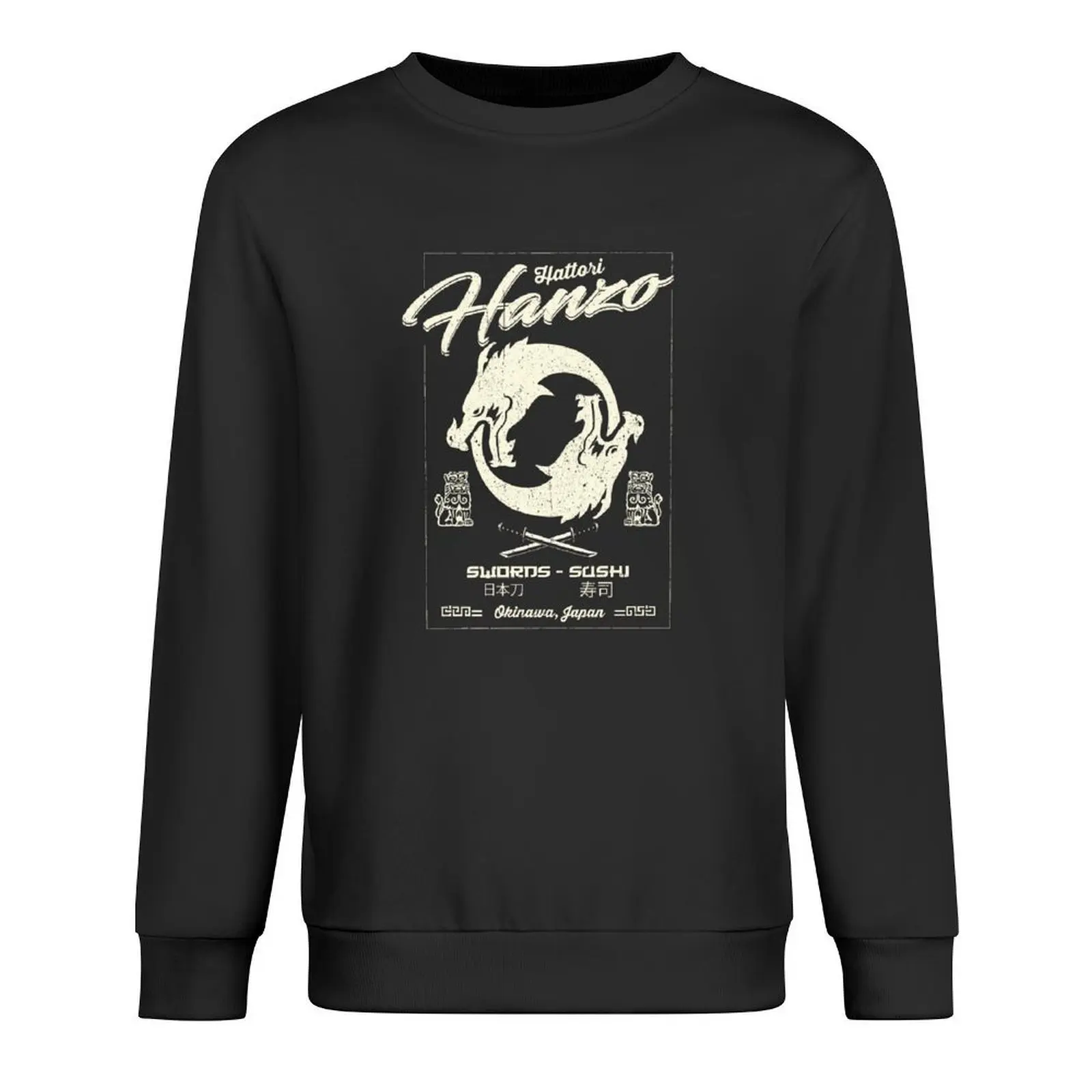 

Hattori Hanzo Pullover aesthetic clothing mens clothes men's winter sweater male clothes men's sweatshirts