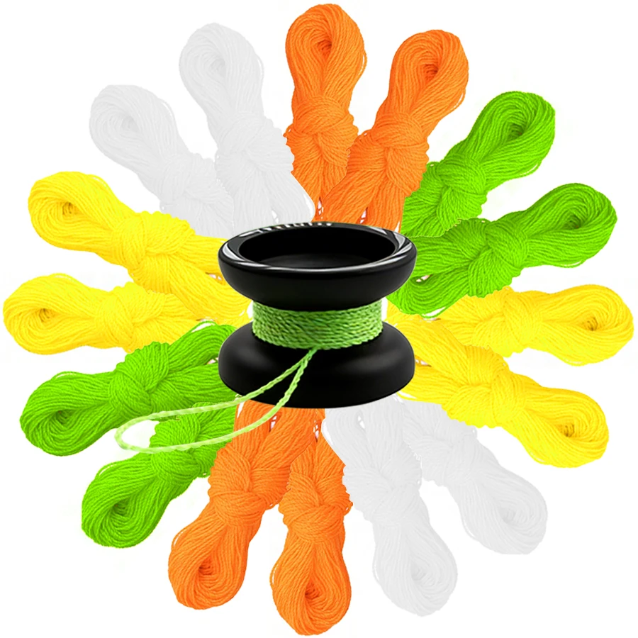 20 cordes YO-YO colorées, balles créatives pour exercices physiques, jeux, loisirs, collections et fournitures de fête, adaptées aux amateurs de balles Yoyo