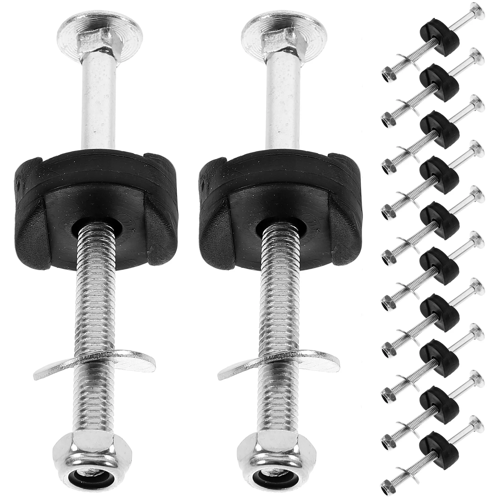 

12 Pcs Trampoline Holder Kids Accessories Stable Wear Resistant Screws Long Replacement Practical Fixing Durable Anti Falling
