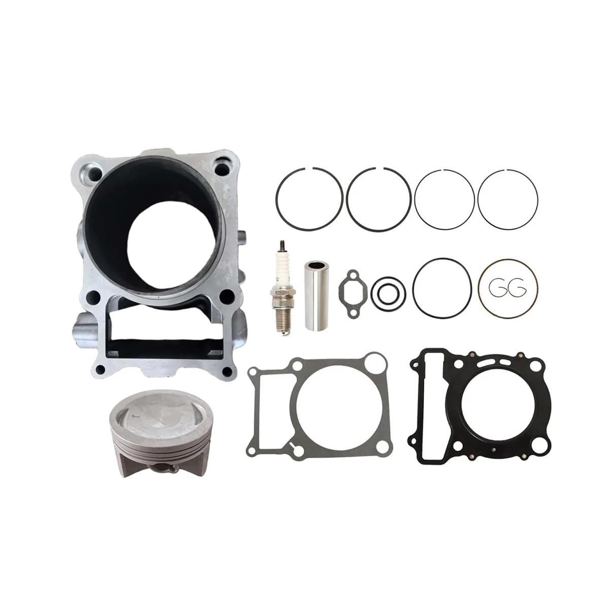 84.5MM Cylinder Body Piston Gasket Ktis for Yamaha 450cc ATV Quad Kodiak Rhino Grizzly Wolverine 450 5GH-11310-00-00