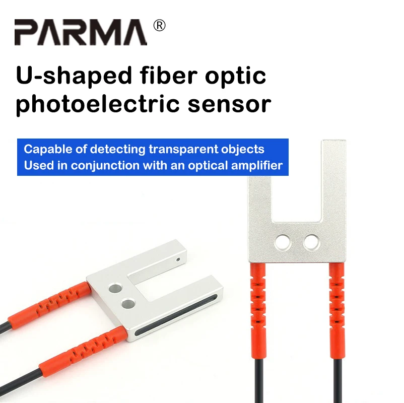 Amplifier Label Positioning Switch For Slot-Type Fiber Optic Probe Of Collimated Fiber Optic Sensor