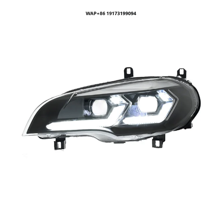 

Original Quality Auto Lighting Systems Head Lights Plug and Play Front Lights Full LED Headlights for-BMW X5 E70 2007-2013