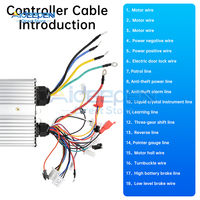 48V/60V/72V/84V E-bike 2000-3000W Three Mode Brushless Controller For Electric Bicycle Tricycle Ebike E-Scooter Parts