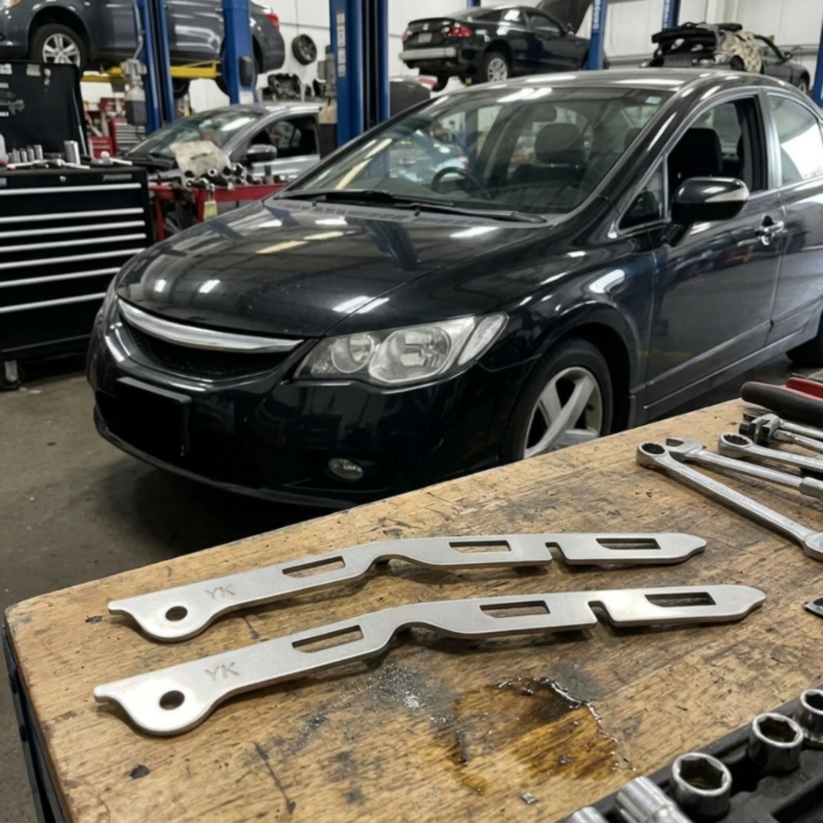 Bumper Repair Brackets Slotted Bumper Reinforcement Brackets Bracket Metal Hardware Reinforced for DIYers