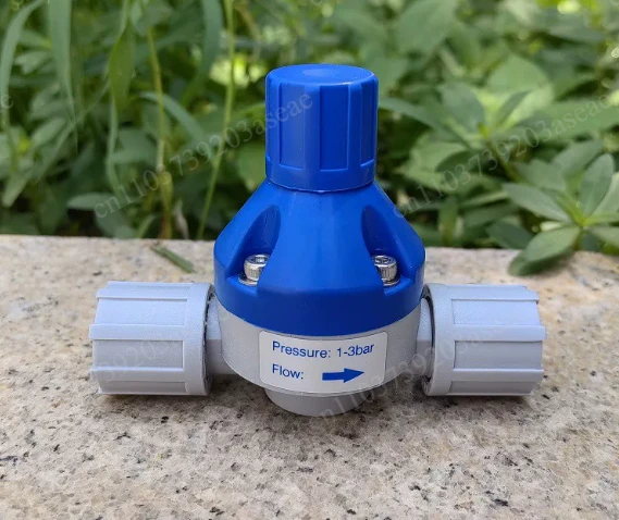 Special back pressure valve for hose joint, safety valve, pressure relief valve UPVC material dosing device for metering pump