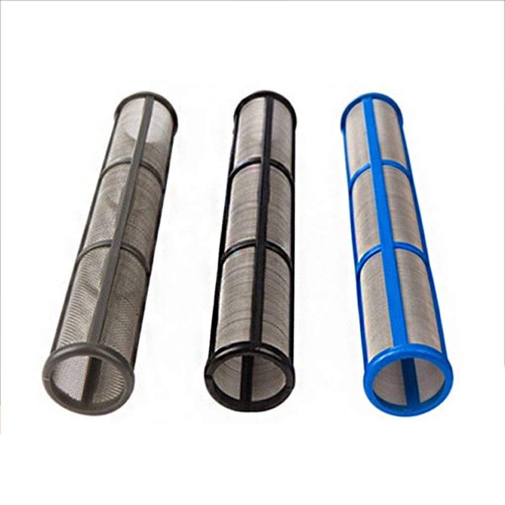 4Pcs Airless Paint Sprayer Long Manifold Filter 31x180mm 30 60 100 Mesh For For Contractor II Electric Spray Accessories