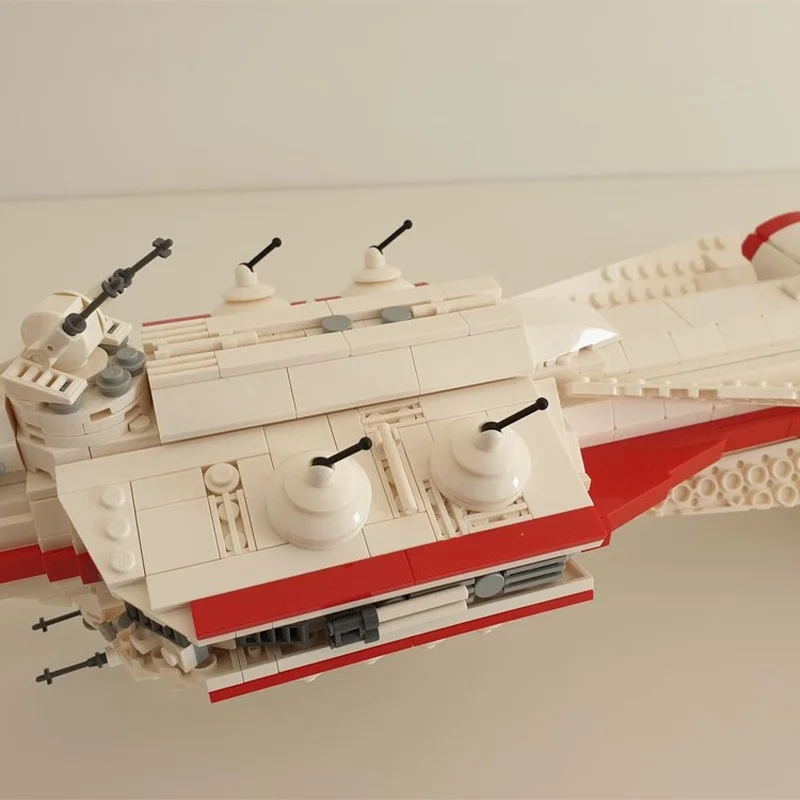 2825 قطعة MOC كورليان كورفيت ستار معركة نموذج اللبنات هدايا عيد الميلاد العمارة اللعب الإبداعية الطوب الاطفال عيد ميلاد #3
