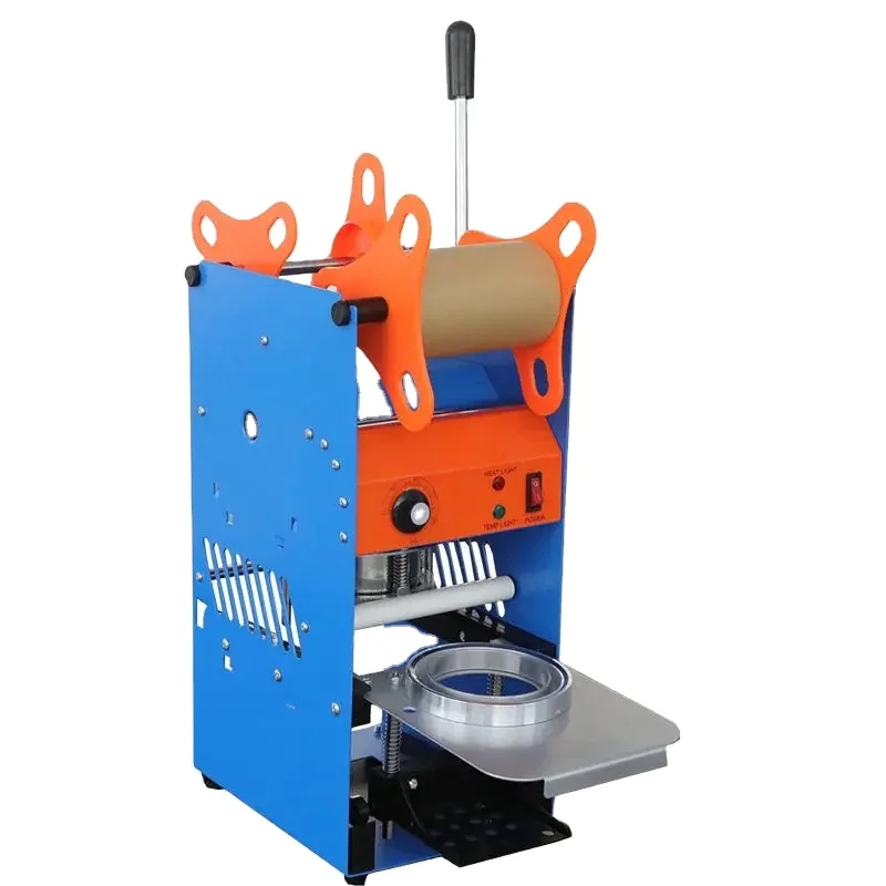 

2024 New Manual Cup Filling and Sealing Machine 10 Small Manual Hidden Paper Sealing Machine Paper Sealer Glasses