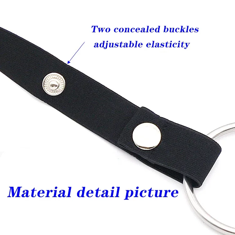 Metal 45mm Male Penis Rings Lock BDSM Adult for Sex Toys Delayed Ejaculation Chastity Cage Gay Accessories Kit Strap Fixed Ass