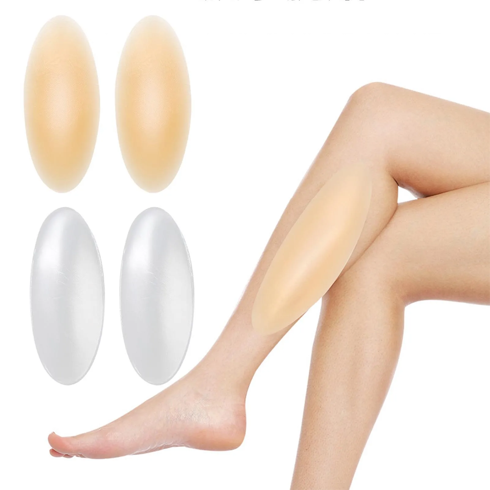 Silicone Invisible Shaping Calf Straight Leg Patches Anti-Slip Versatile Leg Enhancer Suitable For Both Men And Women