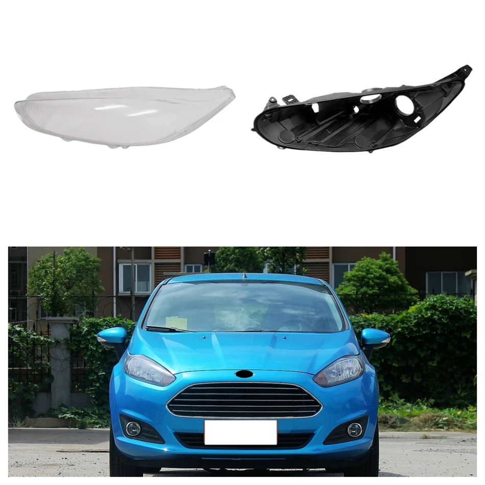 

For Ford Fiesta 2013 2014 2015 2016 Accessories Cars Base Head Lamp Shell Rear Lamp Holder Headlight Housing