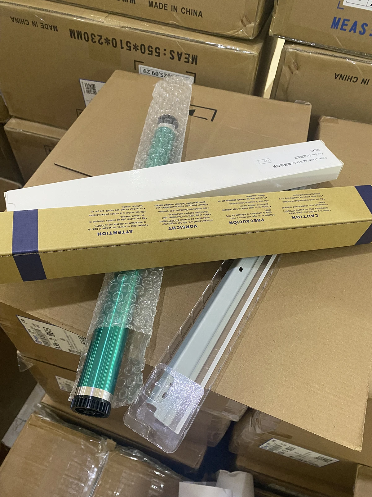 

1 комплект DR411 OPC барабан + лезвие 2510 3510 282 362 7728 для Konica Minolta Bizhub 223 283 363 423 Di 250 350 251 351 лезвие для очистки барабана