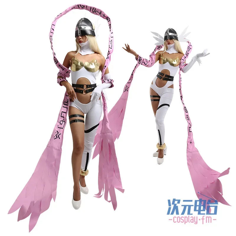 

Fancy Women girl angewomon cosplay costume Halloween cartoon costume for female