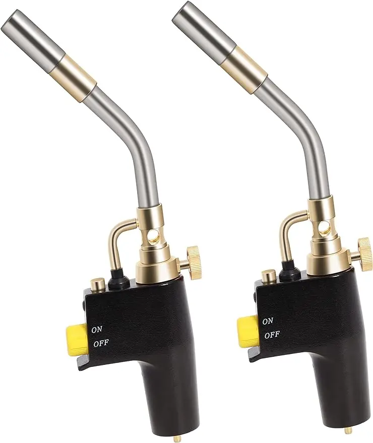 

TS8000 Propane Torch Head 2Pack by High Intensity Trigger-Start Soldering Torch Compatible with MAPP/Propane for Soldering