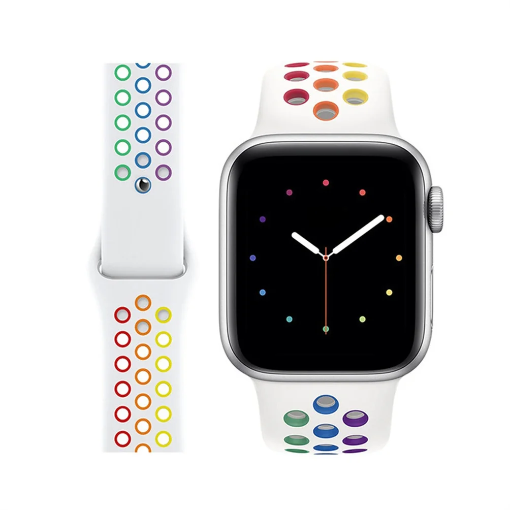 Original Silicone Watch Strap For Apple Ultra 3 49MM Sports 46mm Band For Iwatch Series 11 10 9 8 7 6 5 4 SE 45MM 44MM 42MM 41MM