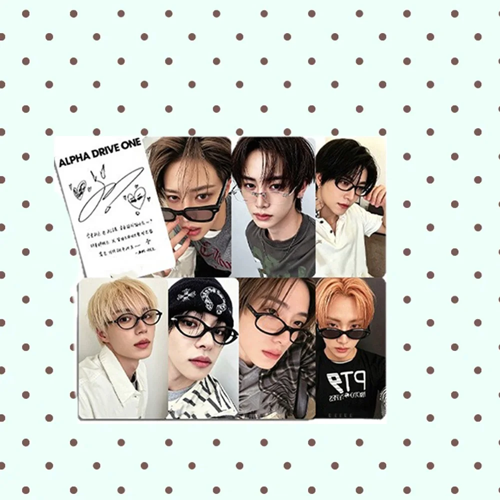 Oferta Especial: Set de 7 Fototarjetas ALD1 HD de JUNSEO, ARNO, LEO, GEONWOO, SANGWON, XINLONG, ANXIN y SANGHYEON, Tarjetas LOMO Brillantes de Doble Cara