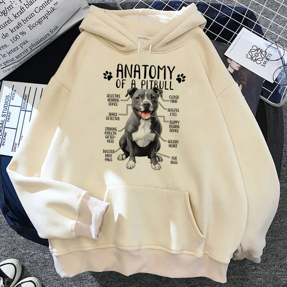 Bull Terrier hoodie youthful comfortable athleisure harajuku patterned pattern female hoddie harajuku comfortable trendy