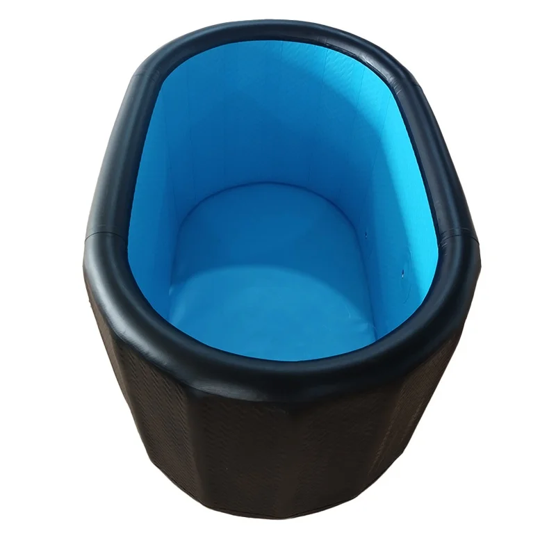 Addotron Hot Selling High Quality Portable PVC Rectangular Inflatable Ice Bath Tub for Adults Cold Bath Chiller for Outdoor Use