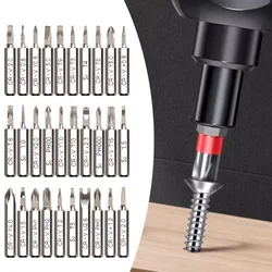 30Pcs 4mm Damaged Screw Extractor Drill Bit Set Stripped Screw Extractor Kit For Hexagon Screws Broken Bolt Extractor