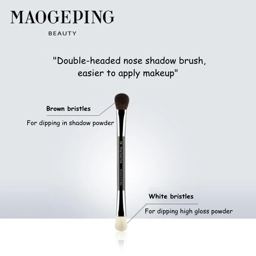 MAOGEPING Beauty 3D light Nose Bridge Lifting Palette 3G Shape Nose Bridges Contour And Optically Lift It Up Makeup With Brush