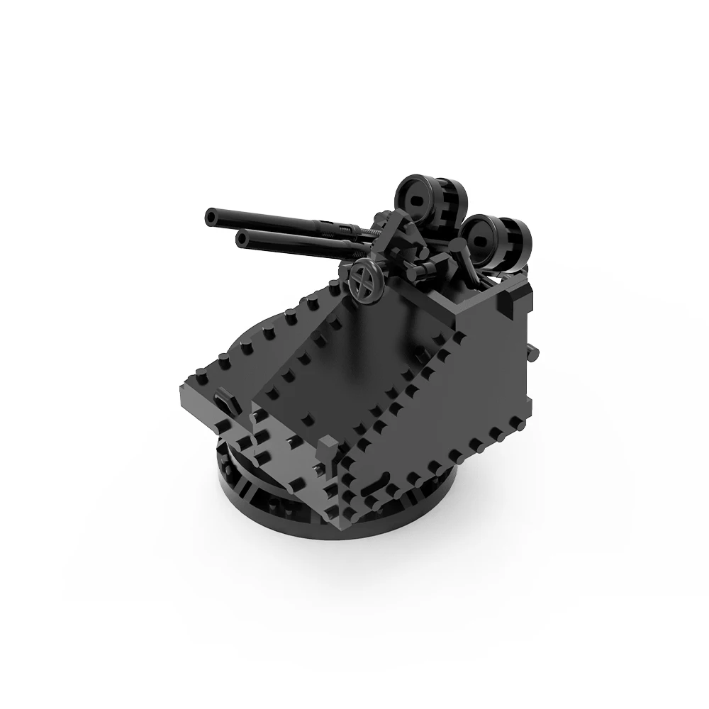 Yao's Studio LY015 1/144 1/200 1/350 1/700 3D Printed Resin Model Kit Royal Navy 40mm Boffin Gun MK V