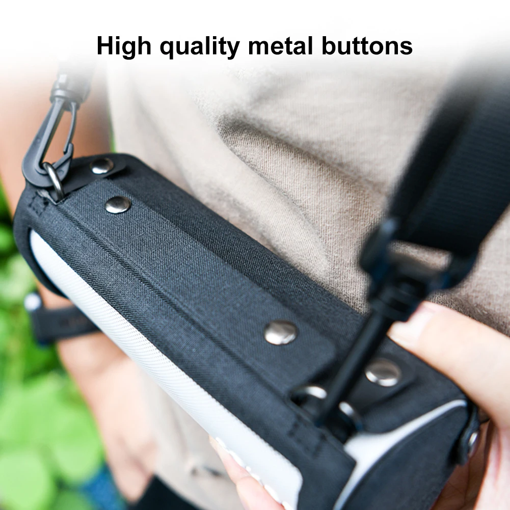 Hard Speaker Cover with Shoulder Strap Carrying Cover Travel Portable Speaker Holder for Sonos Roam/SL Speaker Accessories