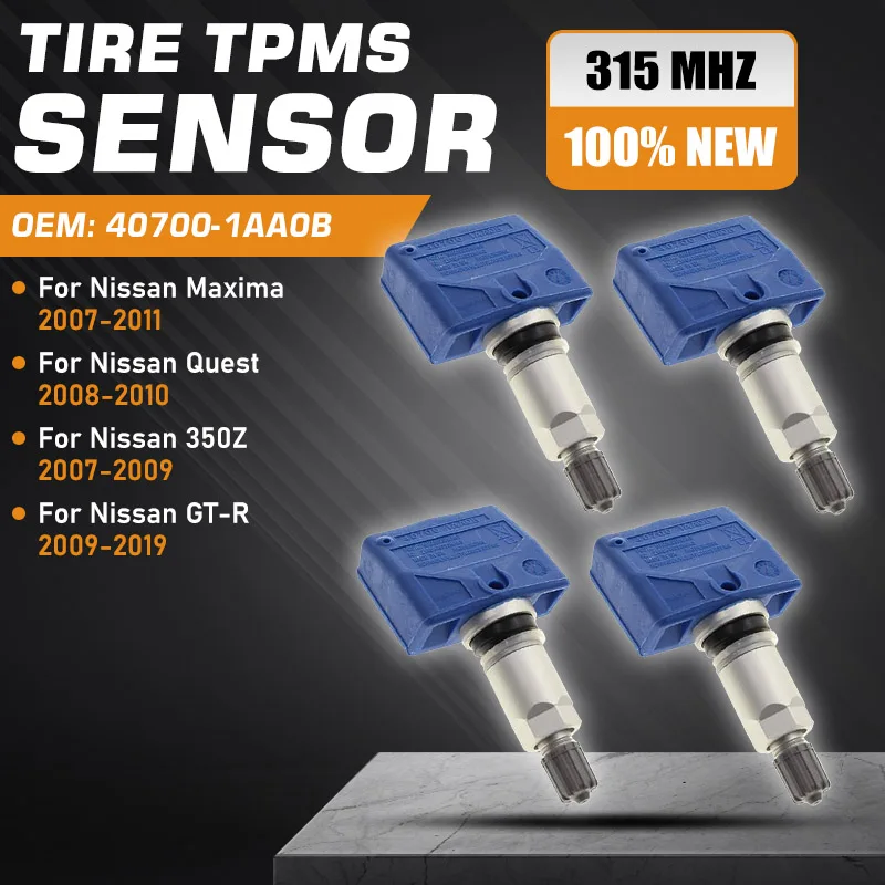 

TPMS For Nissan Maxima 2007-2011 Tire Pressure Monitor Sensor Nissan Quest 2008-2010 Nissan 350Z 2007-2009 Nissan GT-R 2009-2019