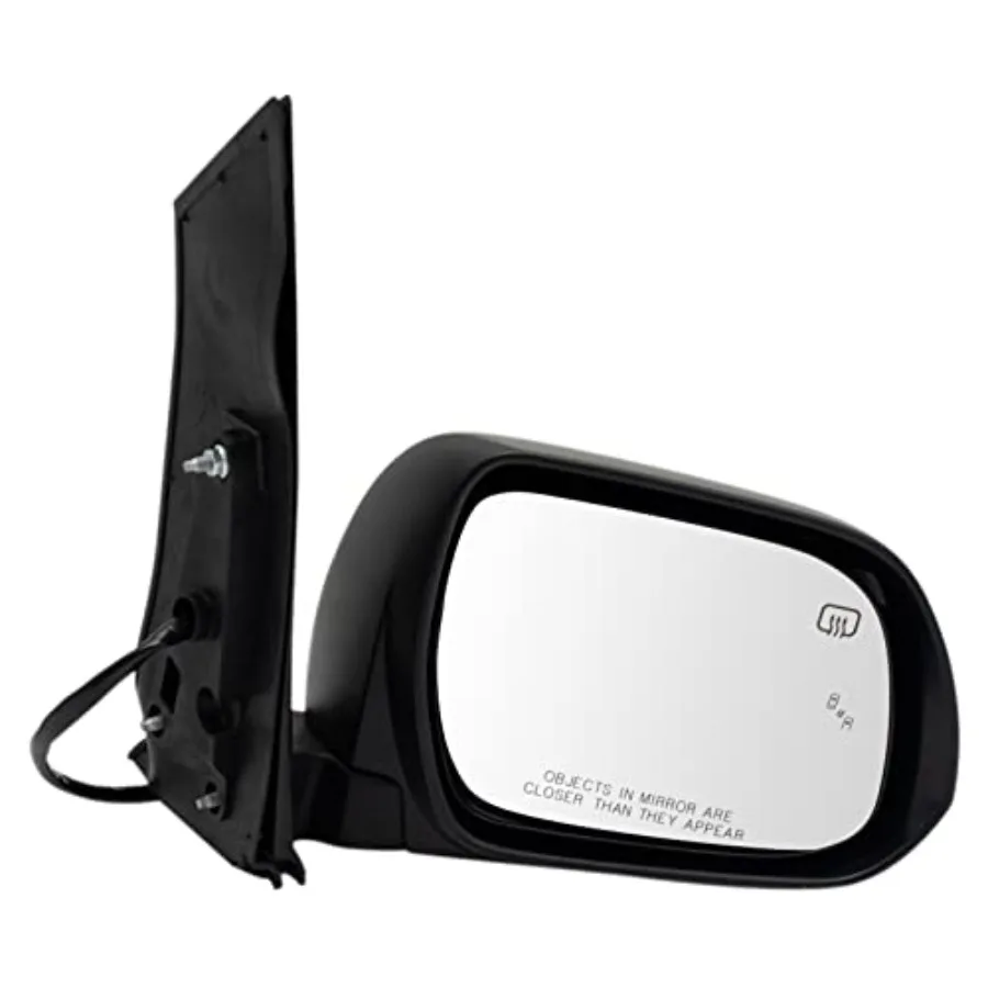 

Passenger Side Mirror Assembly Power Heated Blind Spot Paint to Match Foldaway Compatible with 2013-2017 Toyota Sienna