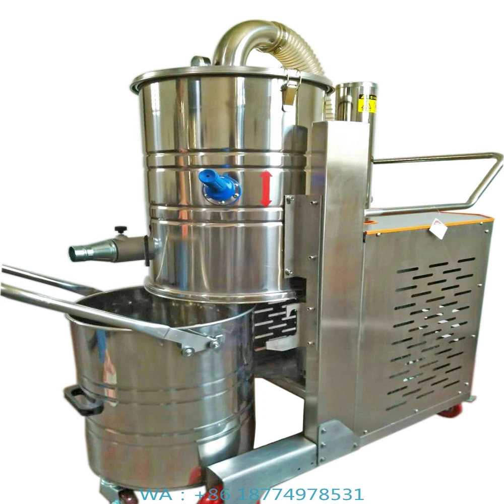 Industrial Mobile Electric Vacuum Cleaner High Efficiency Eco-Friendly for Construction Site