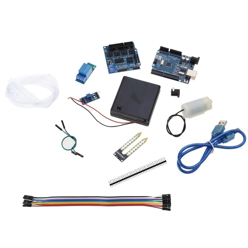 Système d'irrigation automatique, Kit de bricolage, jardin, serre, fleur, pompe à eau, capteur d'humidité du sol, Module de relais