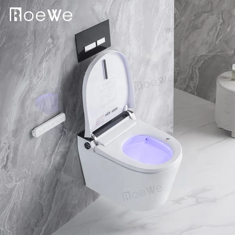 

toilet wall mounted intelligent wc smart toilet European standard intelligent smart toilet wall hung