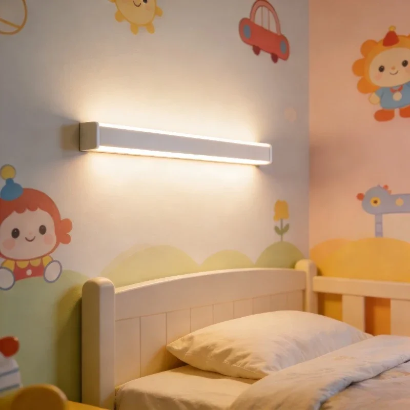 

USB Rechargeable Motion Sensor LED Bar Light Induction Light Wireless Cordless Magnetic Cabinet Lamp for Bedroom Kitchen(10cm）